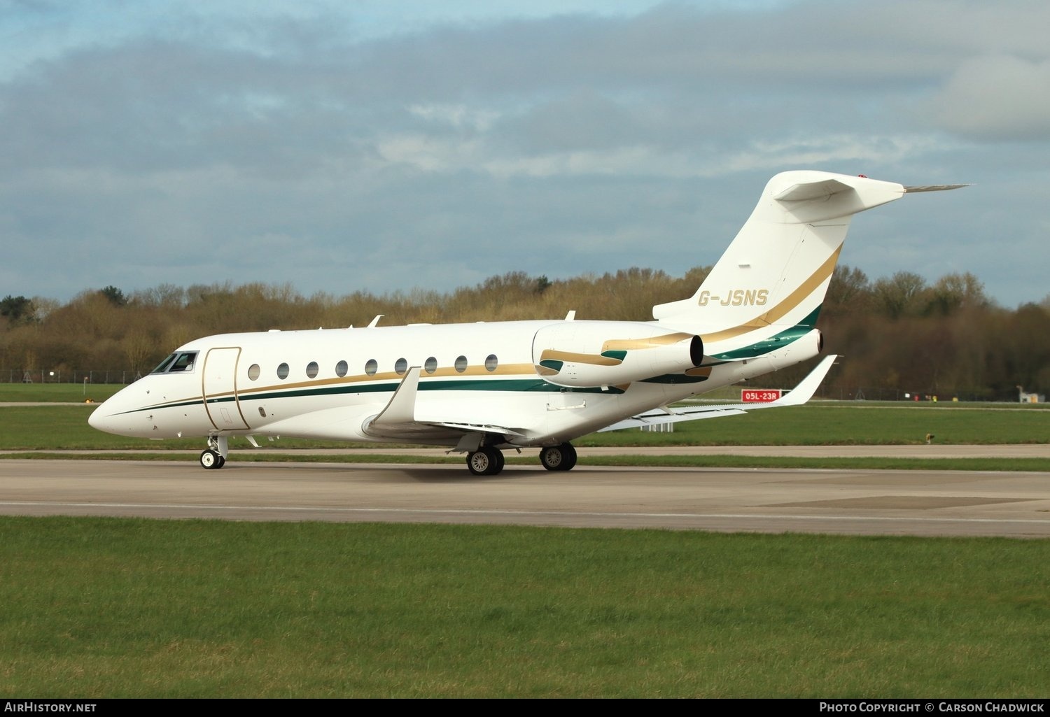 Aircraft Photo of G-JSNS | Gulfstream Aerospace G280 | AirHistory.net #680287