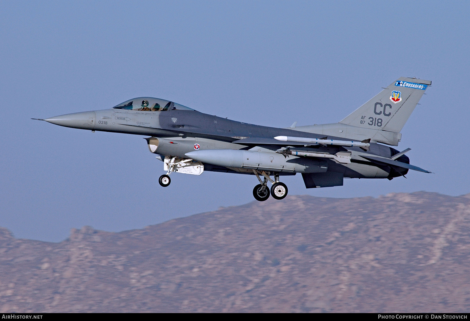 Aircraft Photo of 87-0318 / AF87-318 | General Dynamics F-16C Fighting Falcon | USA - Air Force | AirHistory.net #680298