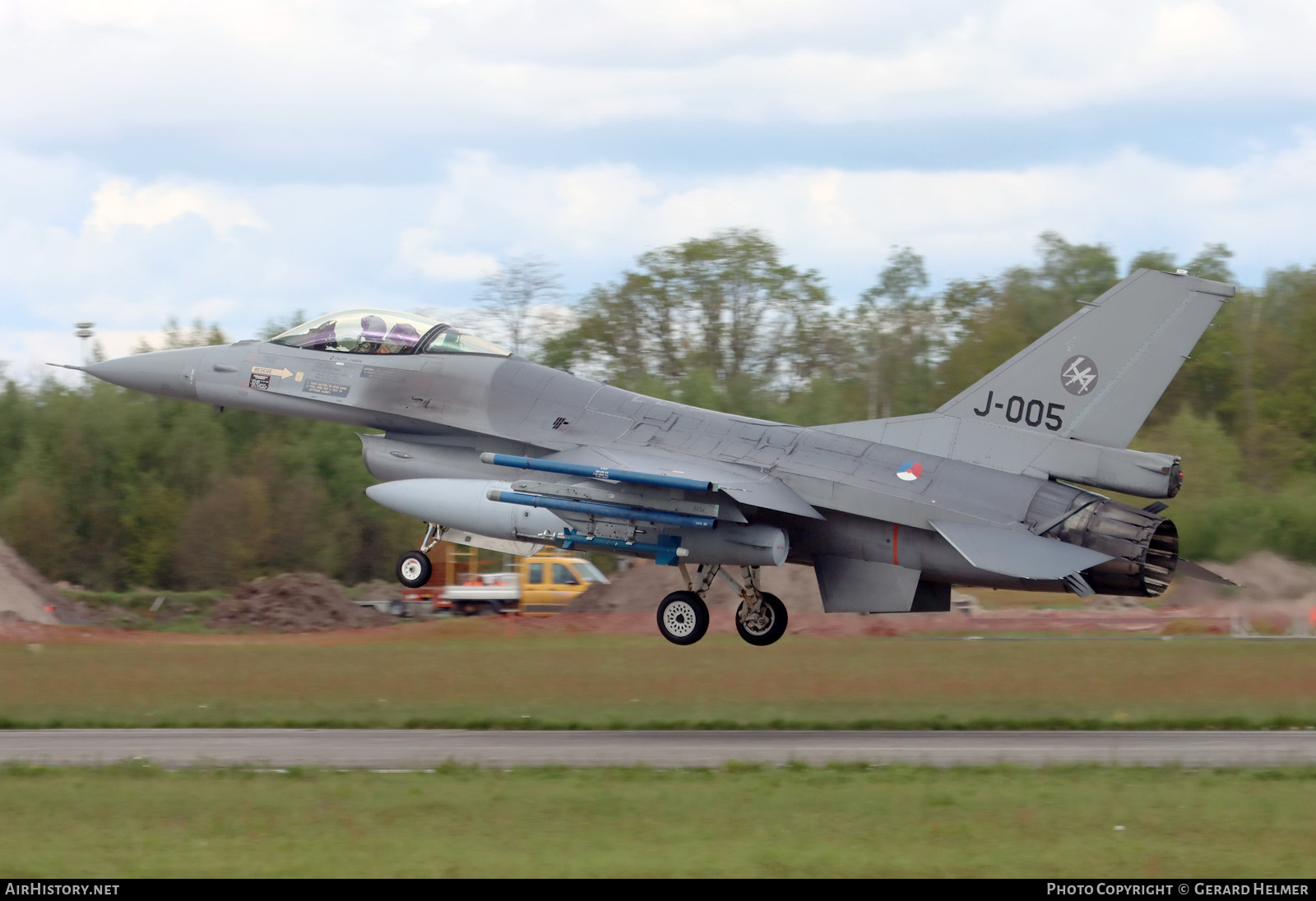 Aircraft Photo of J-005 | General Dynamics F-16AM Fighting Falcon | Netherlands - Air Force | AirHistory.net #680302
