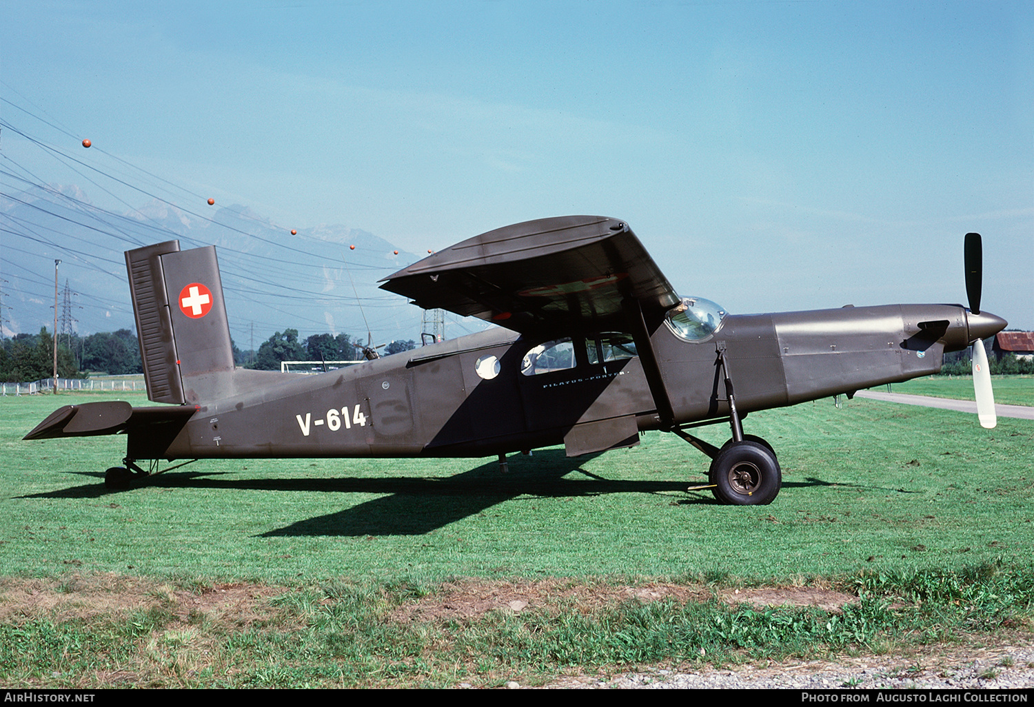 Aircraft Photo of V-614 | Pilatus PC-6/B2-H2M-1 Turbo Porter | Switzerland - Air Force | AirHistory.net #680305