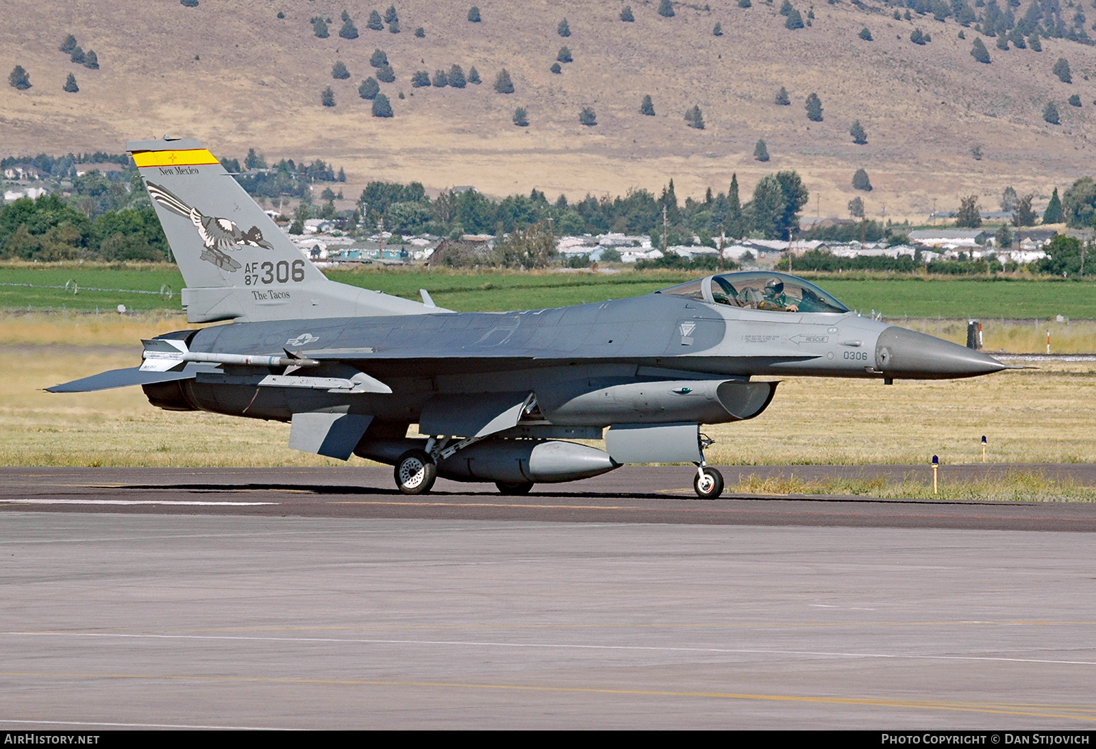 Aircraft Photo of 87-0306 / AF87-306 | General Dynamics F-16C Fighting Falcon | USA - Air Force | AirHistory.net #680315