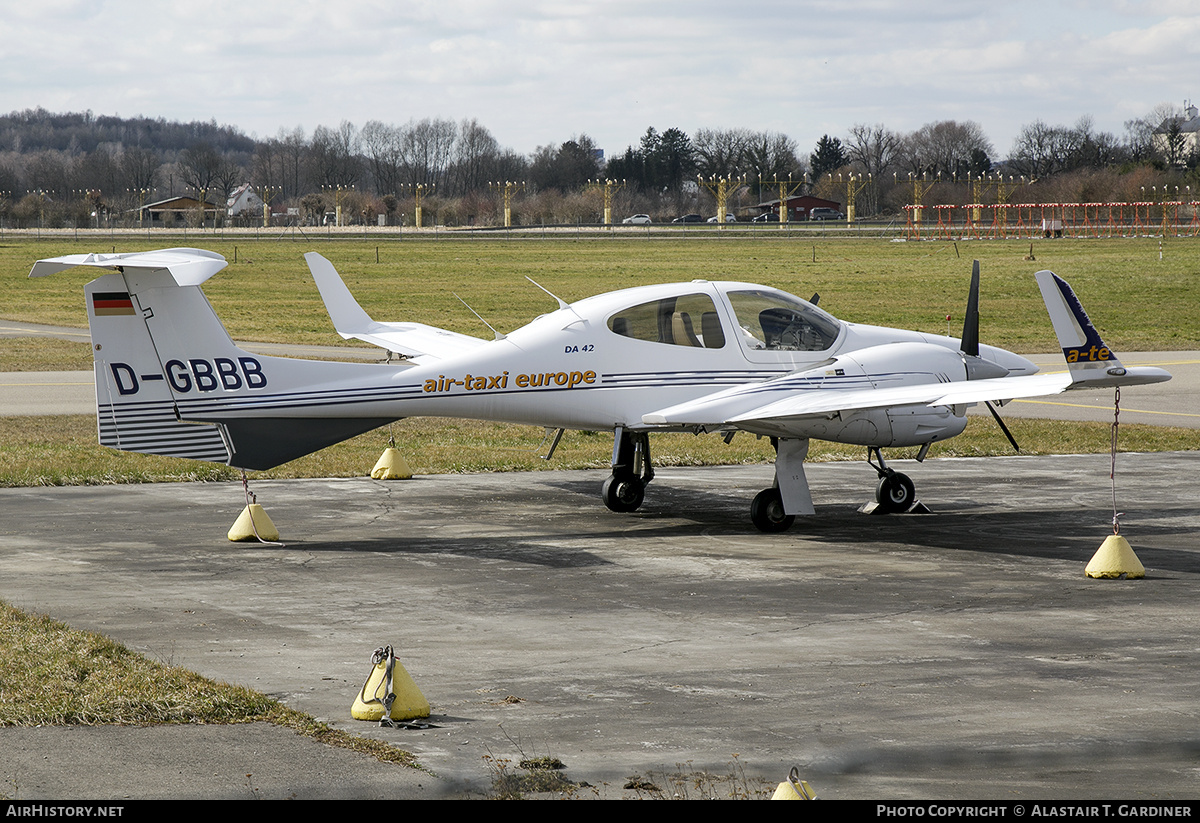 Aircraft Photo of D-GBBB | Diamond DA42 Twin Star | ATE - Air-Taxi Europe | AirHistory.net #680322