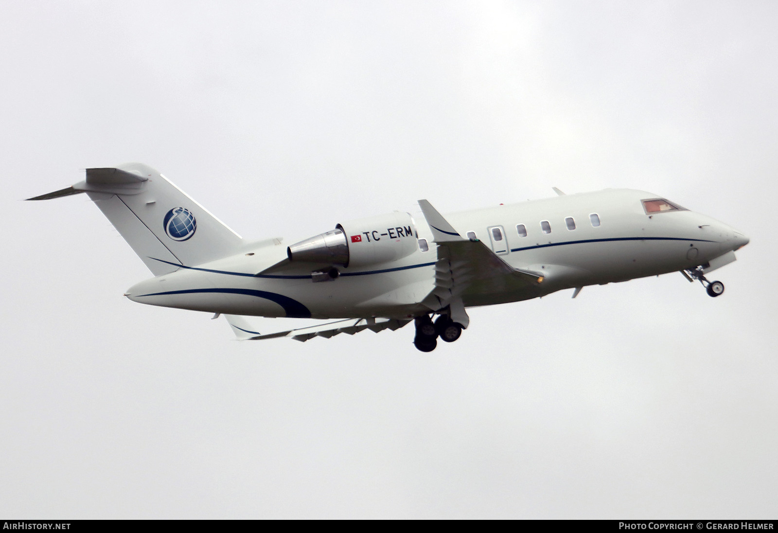 Aircraft Photo of TC-ERM | Bombardier Challenger 650 (CL-600-2B16) | AirHistory.net #680323