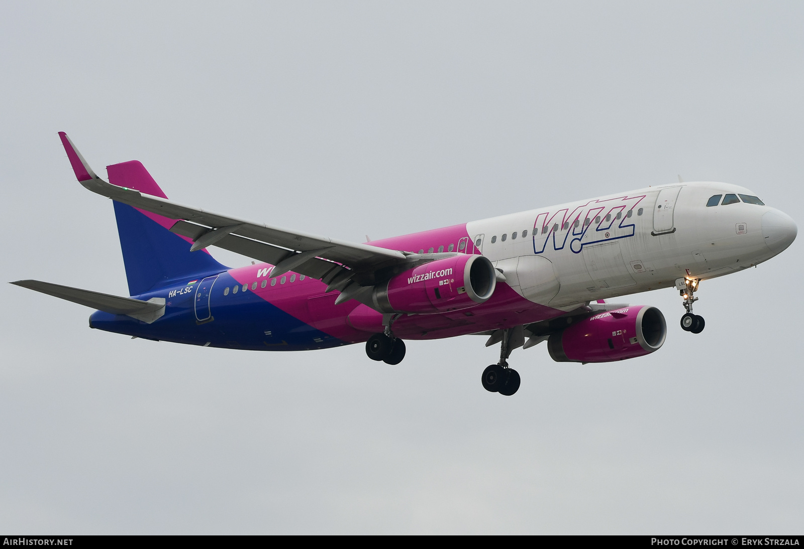 Aircraft Photo of HA-LSC | Airbus A320-232 | Wizz Air | AirHistory.net #680334
