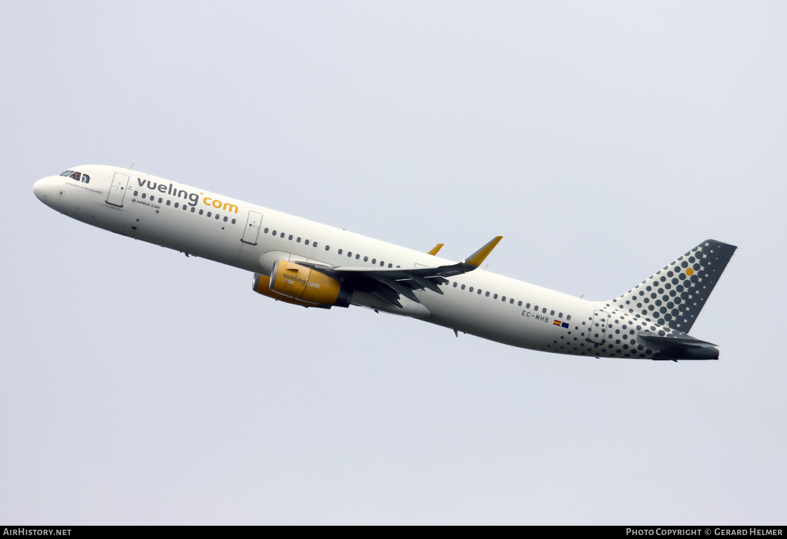 Aircraft Photo of EC-MHB | Airbus A321-231 | Vueling Airlines | AirHistory.net #680340