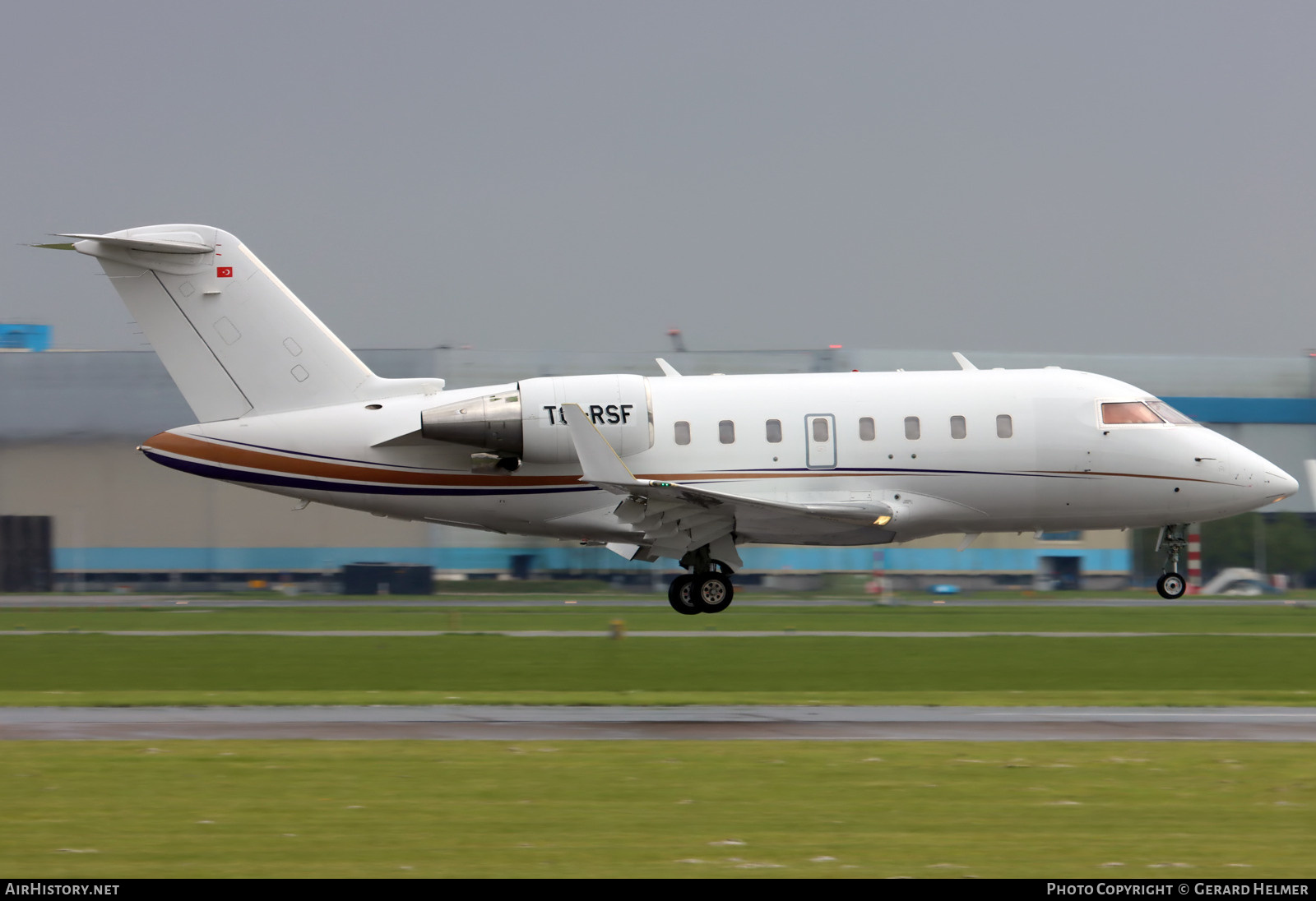 Aircraft Photo of TC-RSF | Bombardier Challenger 605 (CL-600-2B16) | AirHistory.net #680345