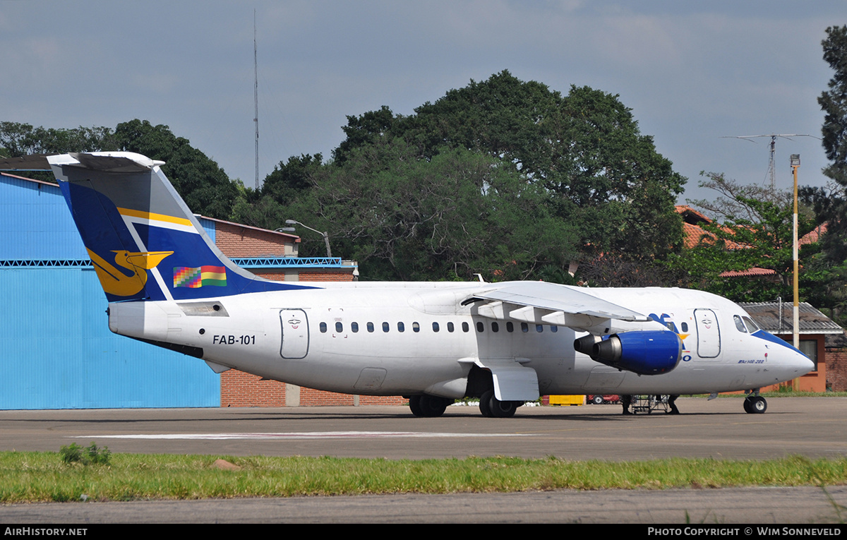 Aircraft Photo of FAB-101 | British Aerospace BAe-146-200 | Bolivia - Transporte Aéreo Militar | AirHistory.net #680372