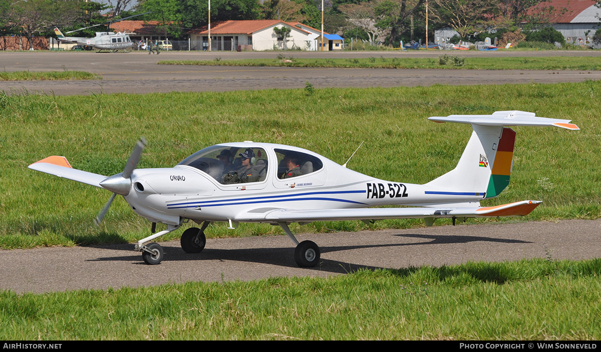 Aircraft Photo of FAB-522 | Diamond DA40 CS Diamond Star | Bolivia - Air Force | AirHistory.net #680381