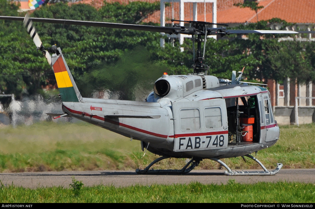 Aircraft Photo of FAB-748 | Bell UH-1H Iroquois | Bolivia - Air Force | AirHistory.net #680395