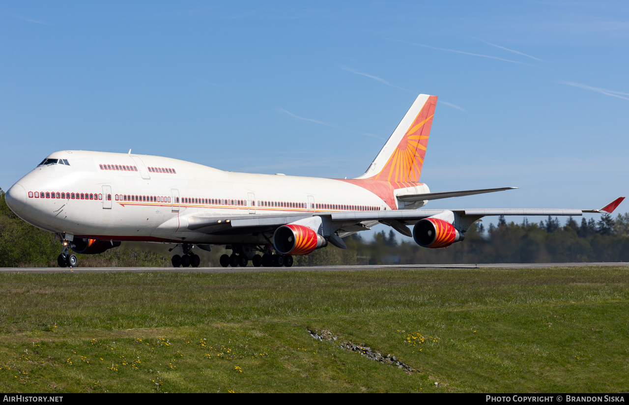 Aircraft Photo of N940AS | Boeing 747-437 | Air India | AirHistory.net #680401