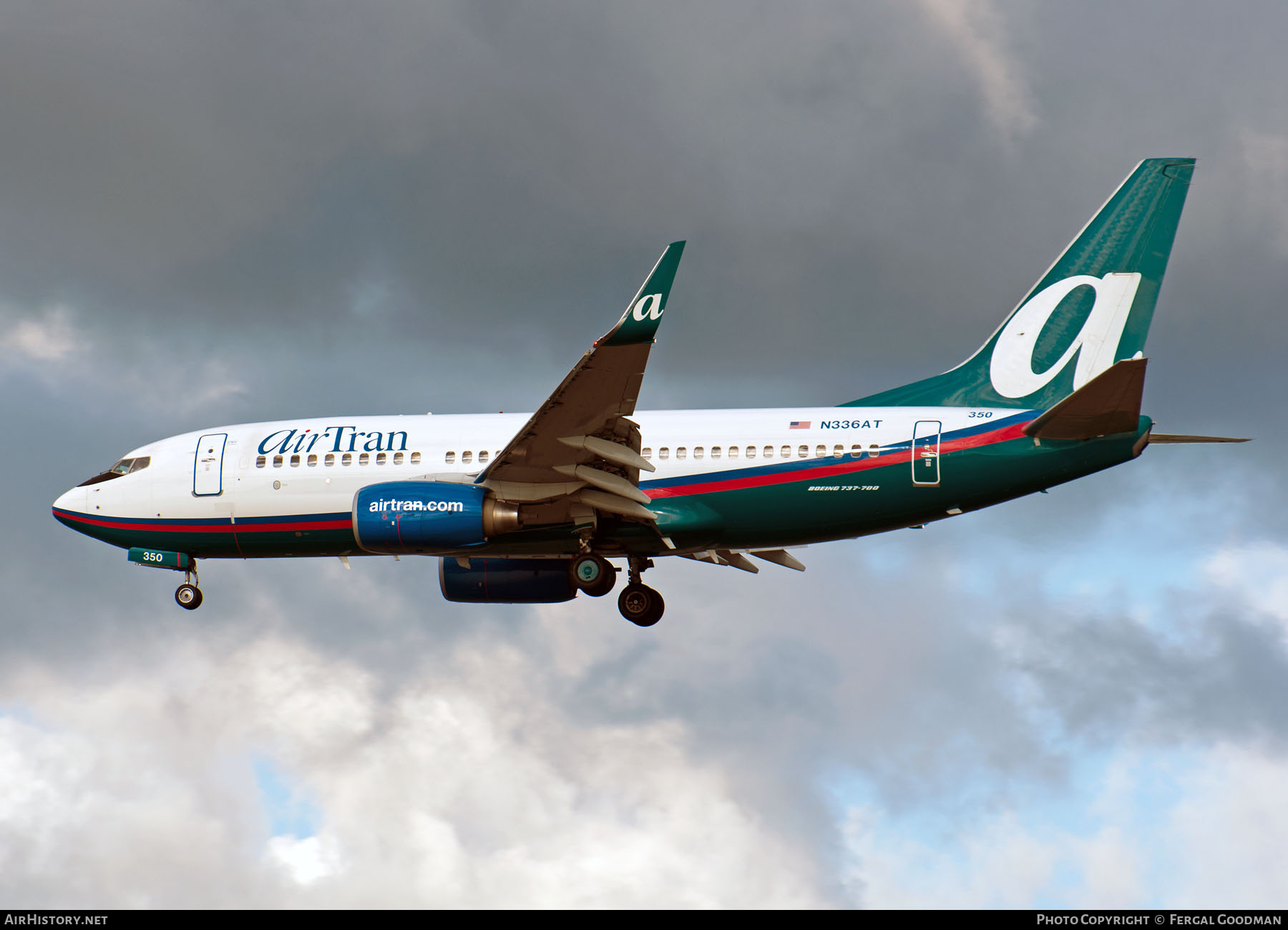 Aircraft Photo of N336AT | Boeing 737-7BD | AirTran | AirHistory.net #680408