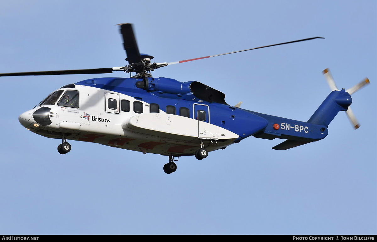 Aircraft Photo of 5N-BPC | Sikorsky S-92A | Bristow Helicopters | AirHistory.net #680426