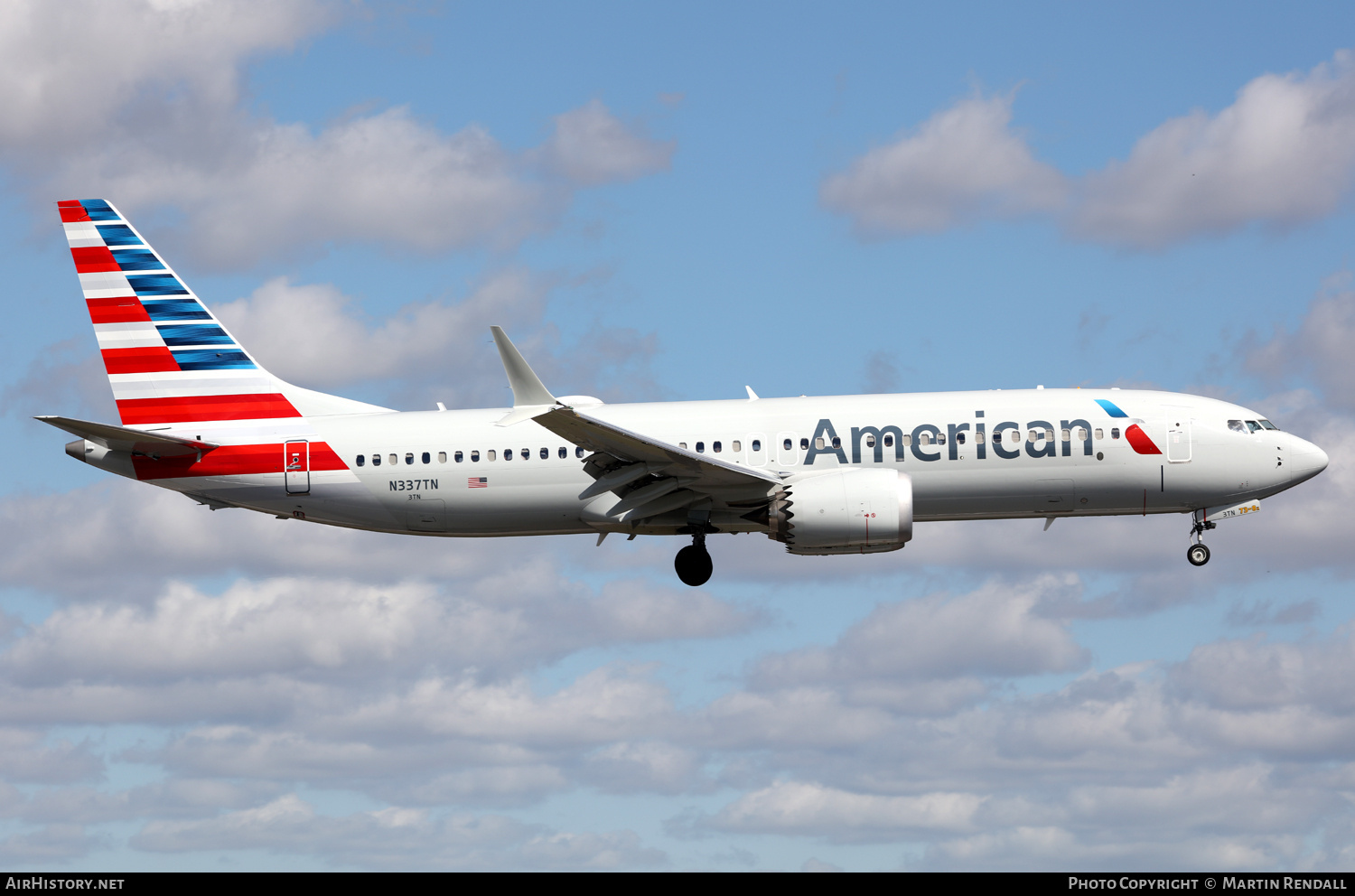 Aircraft Photo of N337TN | Boeing 737-8 Max 8 | American Airlines | AirHistory.net #680435