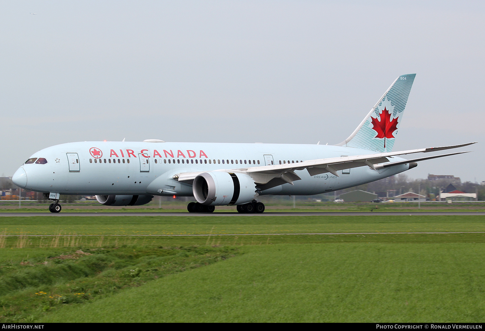 Aircraft Photo of C-GHPV | Boeing 787-8 Dreamliner | Air Canada | AirHistory.net #680446
