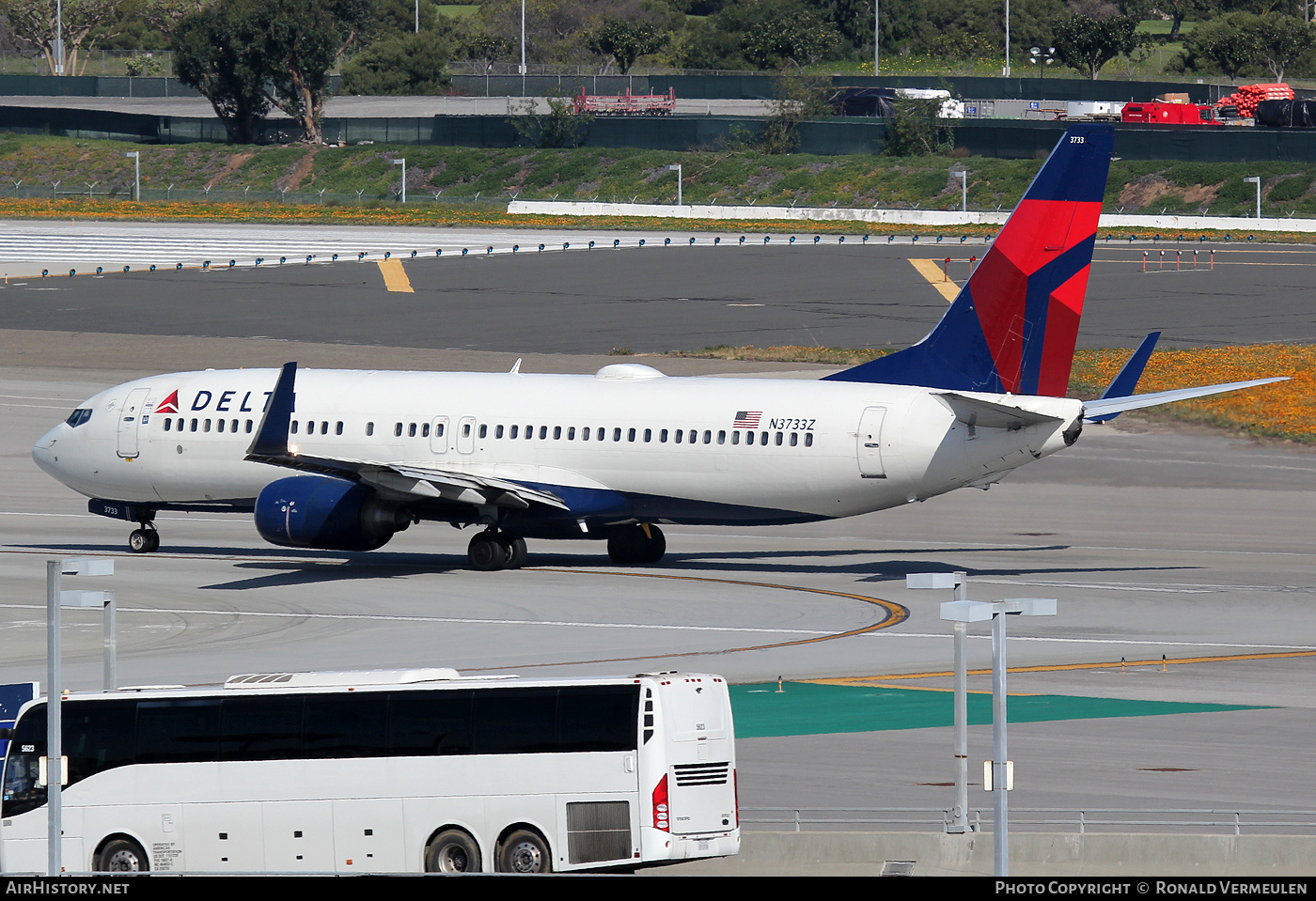 Aircraft Photo of N3733Z | Boeing 737-832 | Delta Air Lines | AirHistory.net #680448