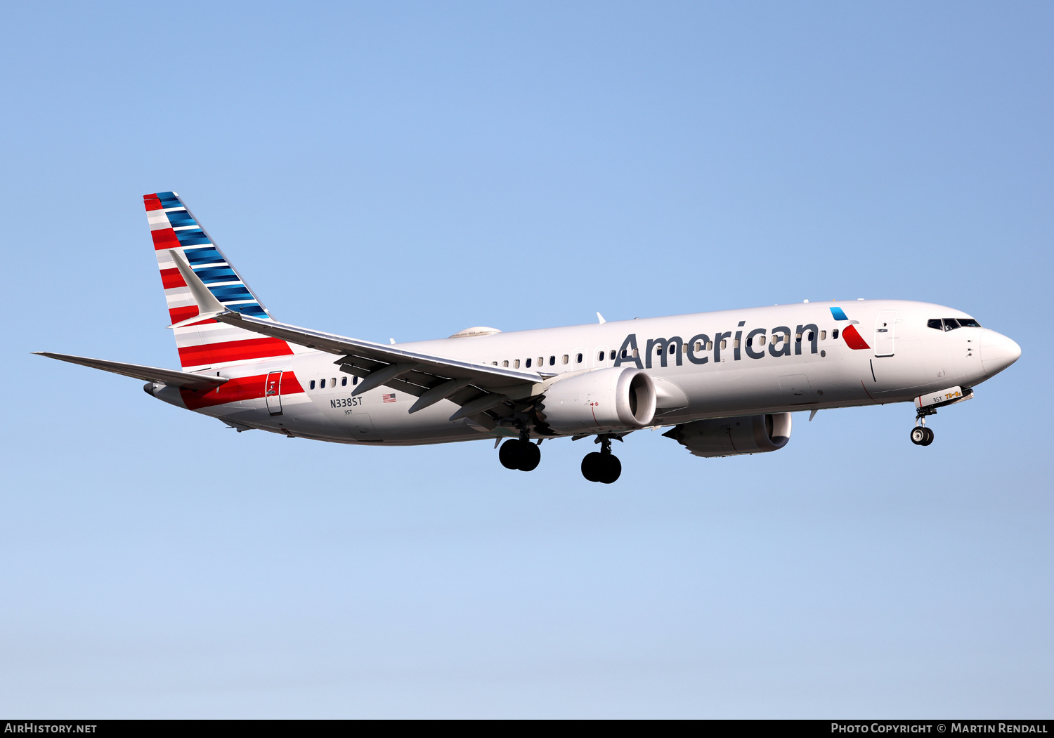 Aircraft Photo of N338ST | Boeing 737-8 Max 8 | American Airlines | AirHistory.net #680452