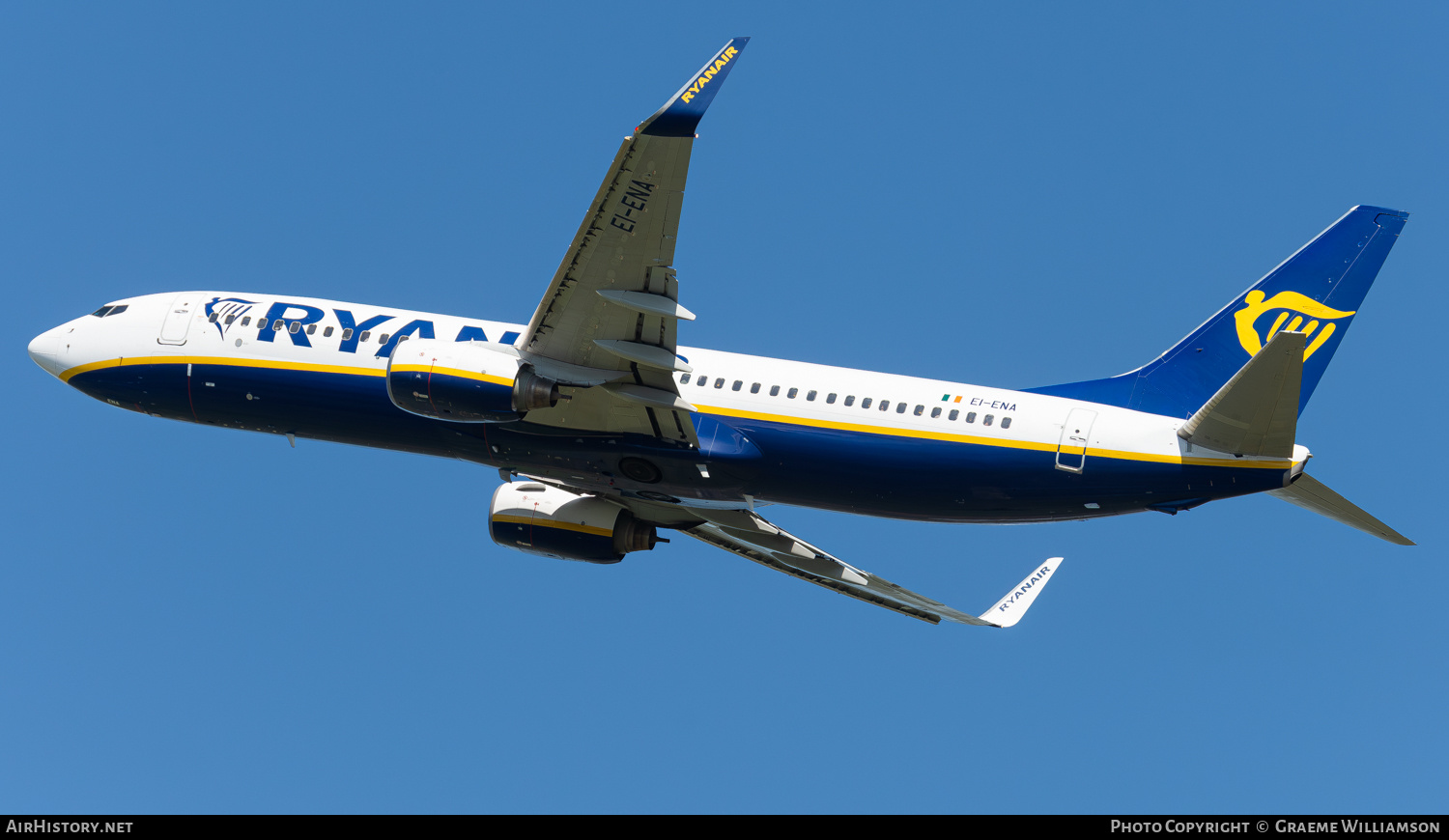 Aircraft Photo of EI-ENA | Boeing 737-8AS | Ryanair | AirHistory.net #680481