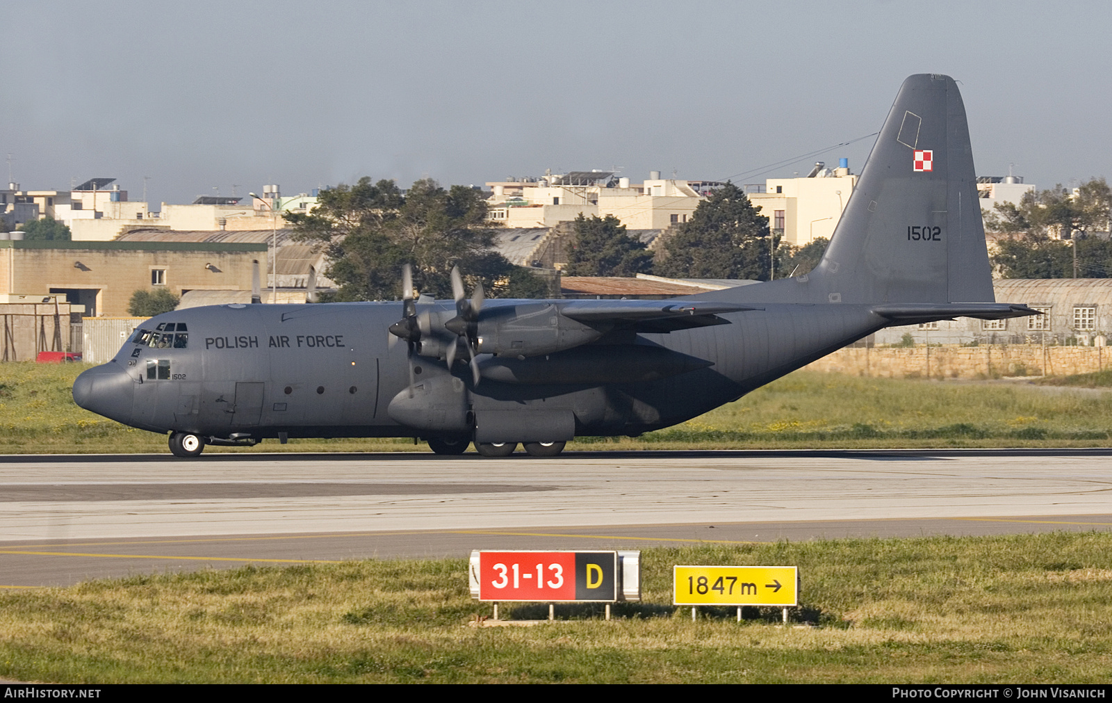 Aircraft Photo of 1502 | Lockheed C-130E Hercules (L-382) | Poland - Air Force | AirHistory.net #680495