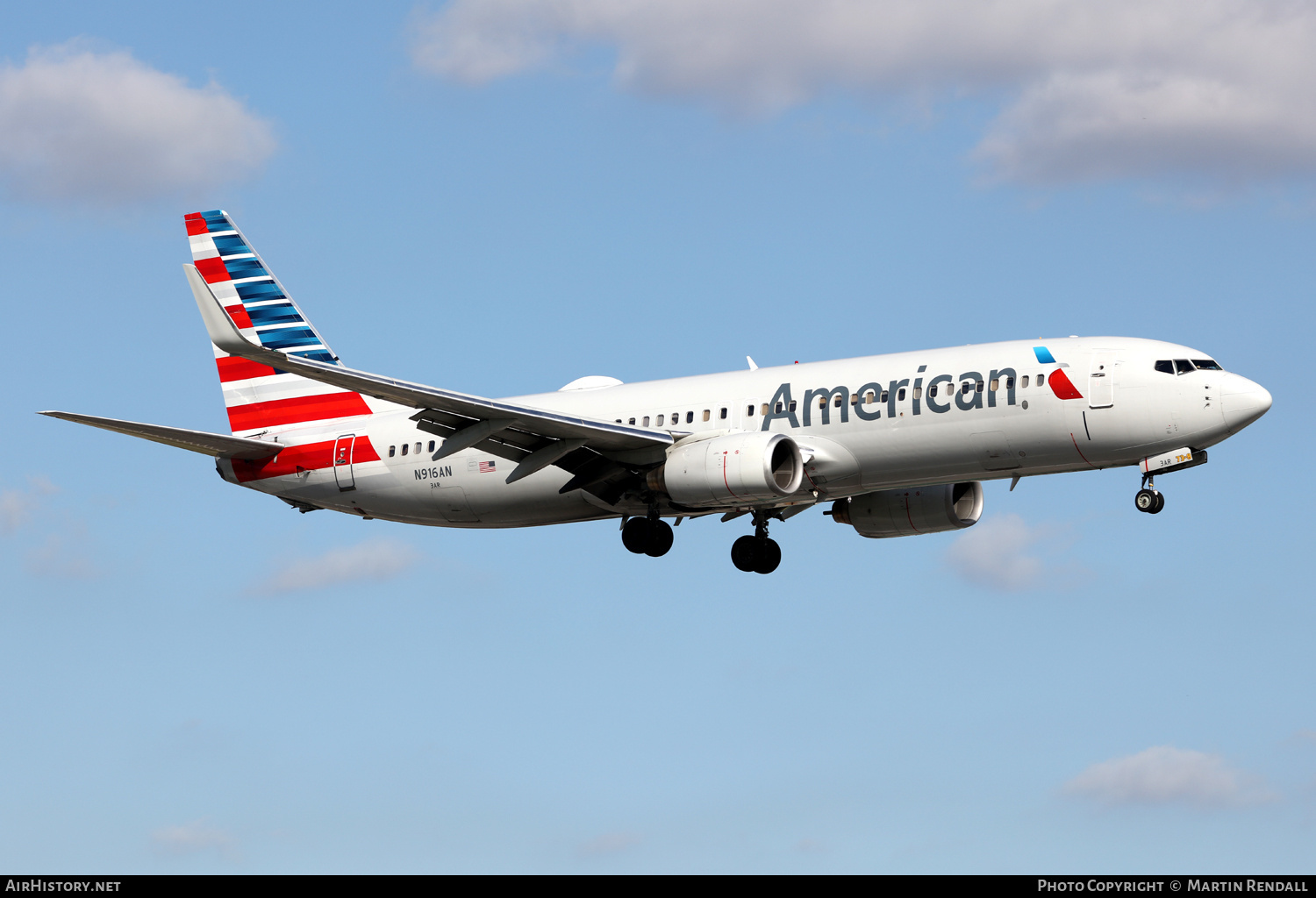Aircraft Photo of N916AN | Boeing 737-823 | American Airlines | AirHistory.net #680514