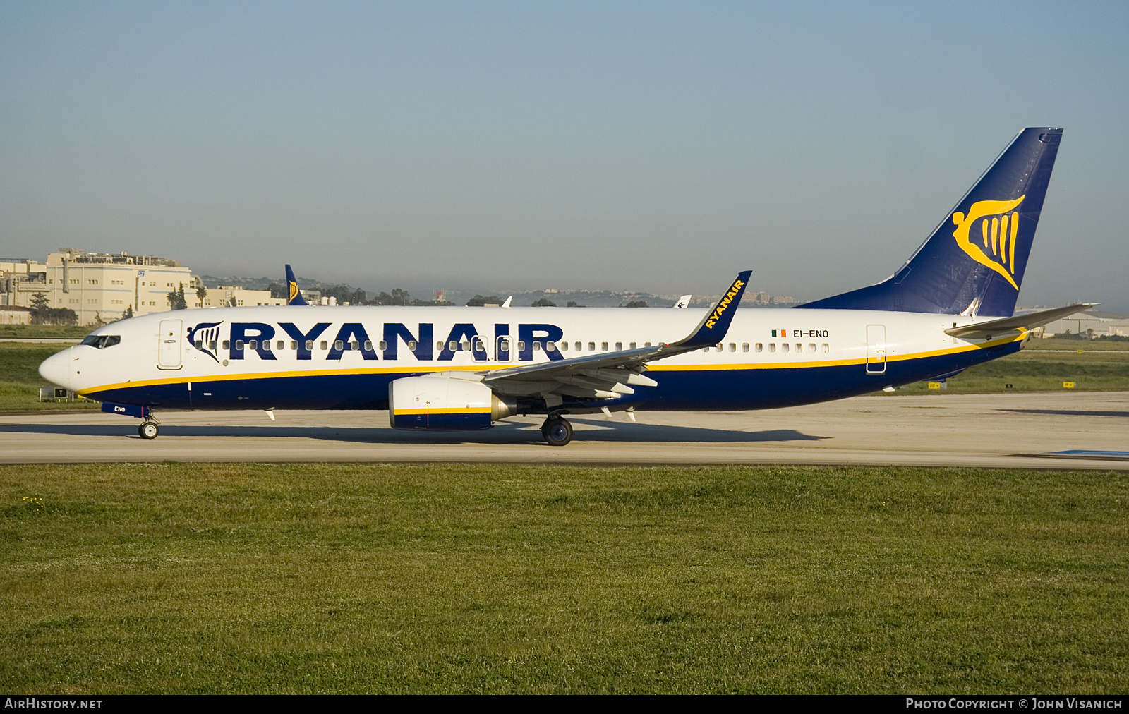 Aircraft Photo of EI-ENO | Boeing 737-8AS | Ryanair | AirHistory.net #680525