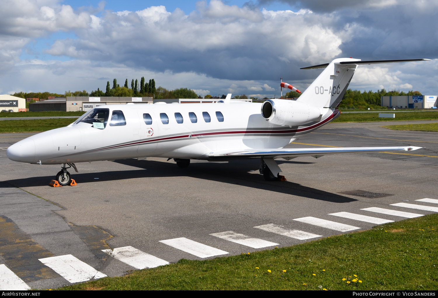 Aircraft Photo of OO-ACC | Cessna 525A CitationJet CJ2+ | ASL - Air Service Liège | AirHistory.net #680526