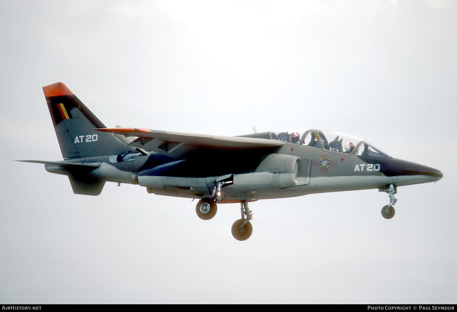 Aircraft Photo of AT20 | Dassault-Dornier Alpha Jet 1B | Belgium - Air Force | AirHistory.net #680547