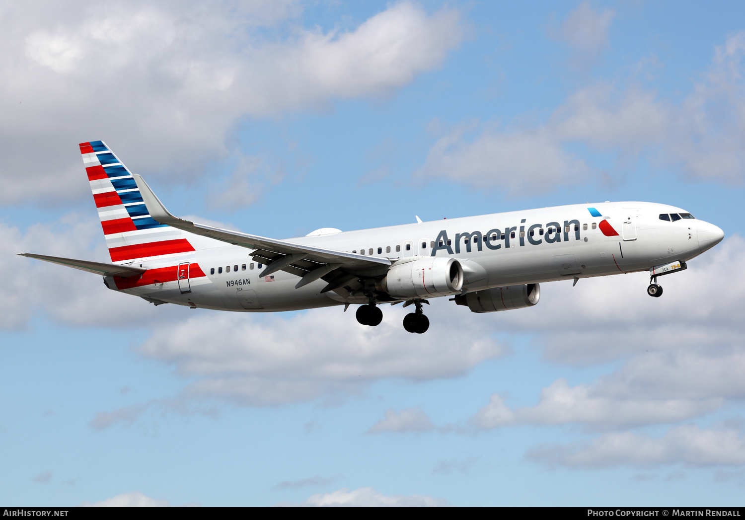 Aircraft Photo of N946AN | Boeing 737-823 | American Airlines | AirHistory.net #680555