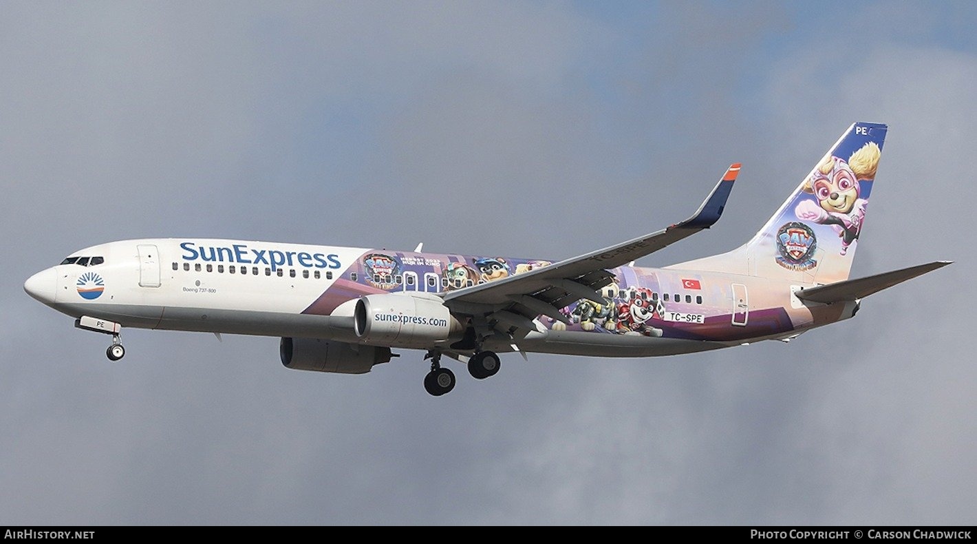 Aircraft Photo of TC-SPE | Boeing 737-8HC | SunExpress | AirHistory.net #680567