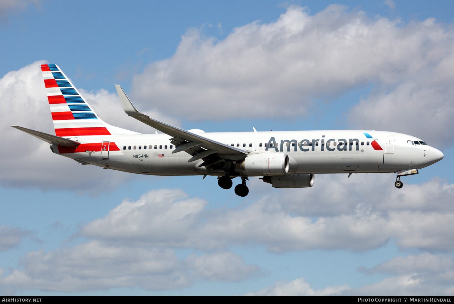 Aircraft Photo of N854NN | Boeing 737-823 | American Airlines | AirHistory.net #680575