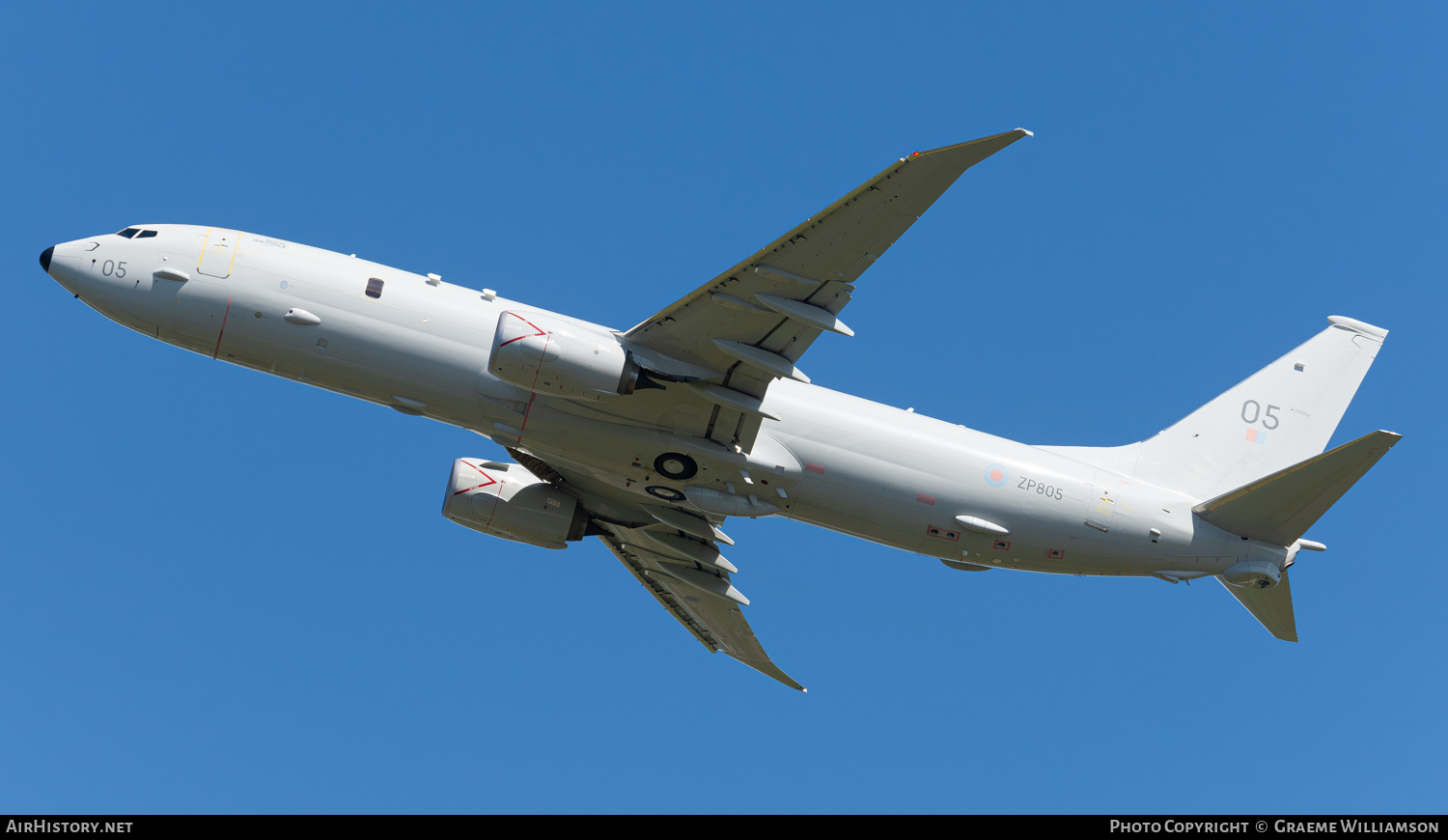 Aircraft Photo of ZP805 | Boeing P-8A Poseidon MRA1 | UK - Air Force | AirHistory.net #680612