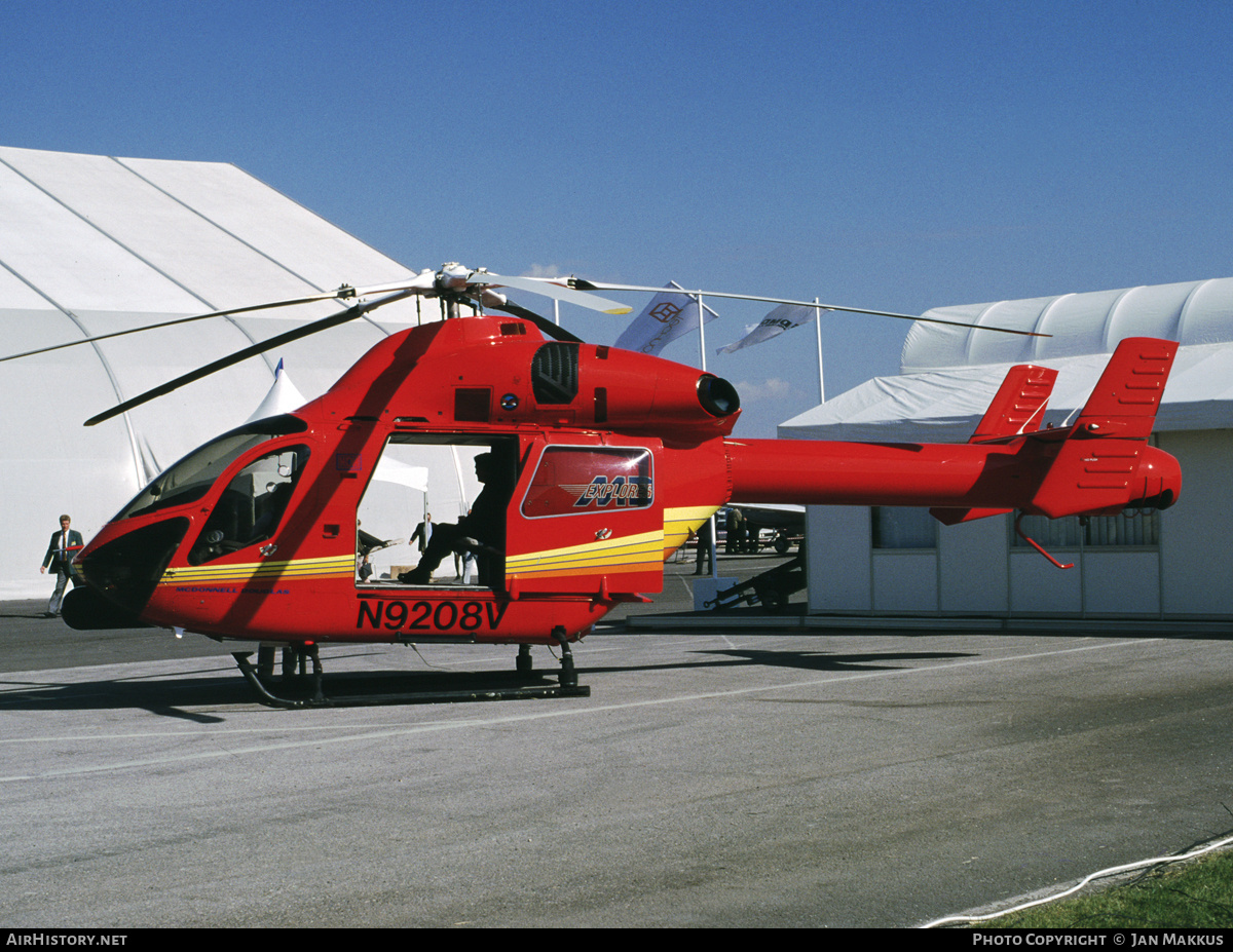 Aircraft Photo of N9208V | McDonnell Douglas MD-900 Explorer | MD Helicopters | AirHistory.net #680621