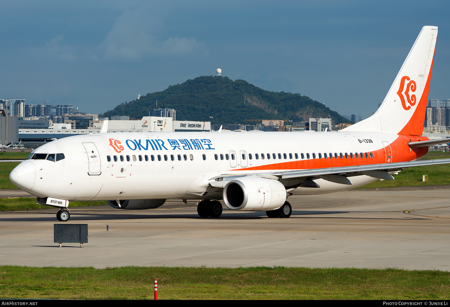 Aircraft Photo of B-1338 | Boeing 737-800 | OK Air | AirHistory.net #680632