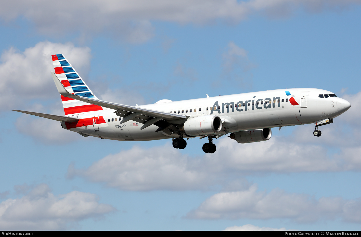 Aircraft Photo of N845NN | Boeing 737-823 | American Airlines | AirHistory.net #680663