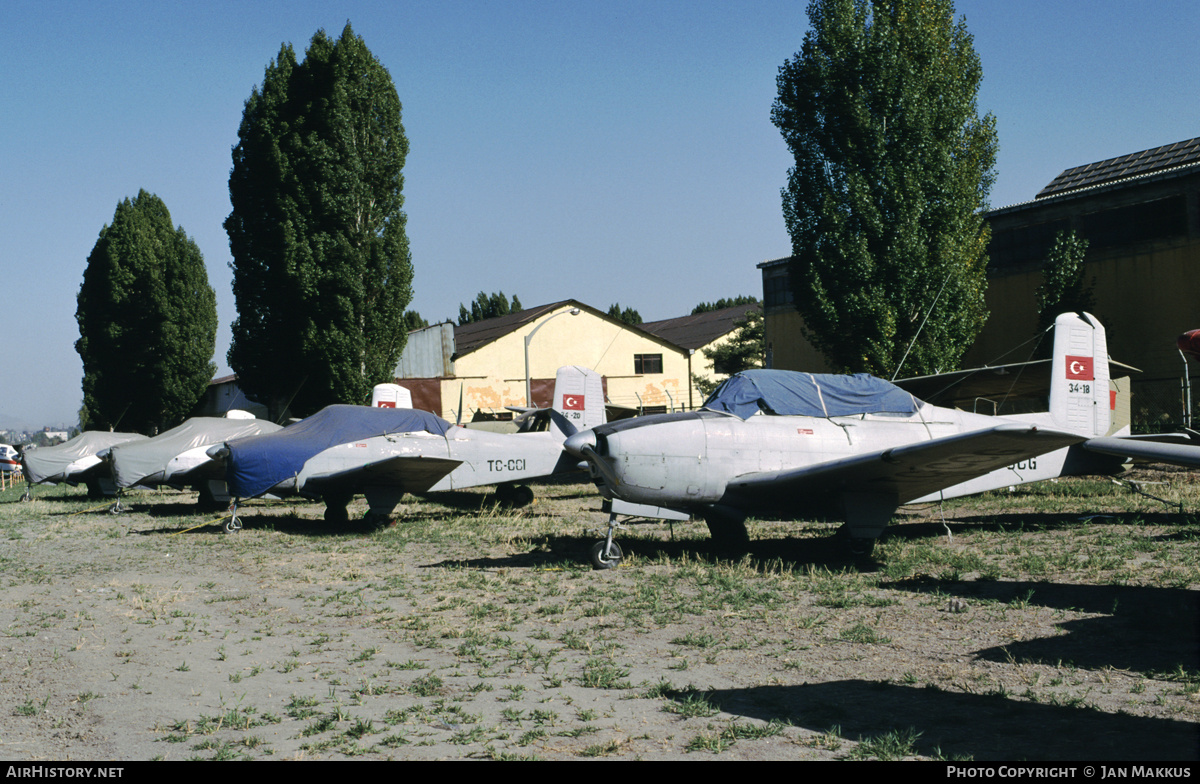 Aircraft Photo of TC-CCI / 34-20 | Beech T-34A Mentor | AirHistory.net #680683