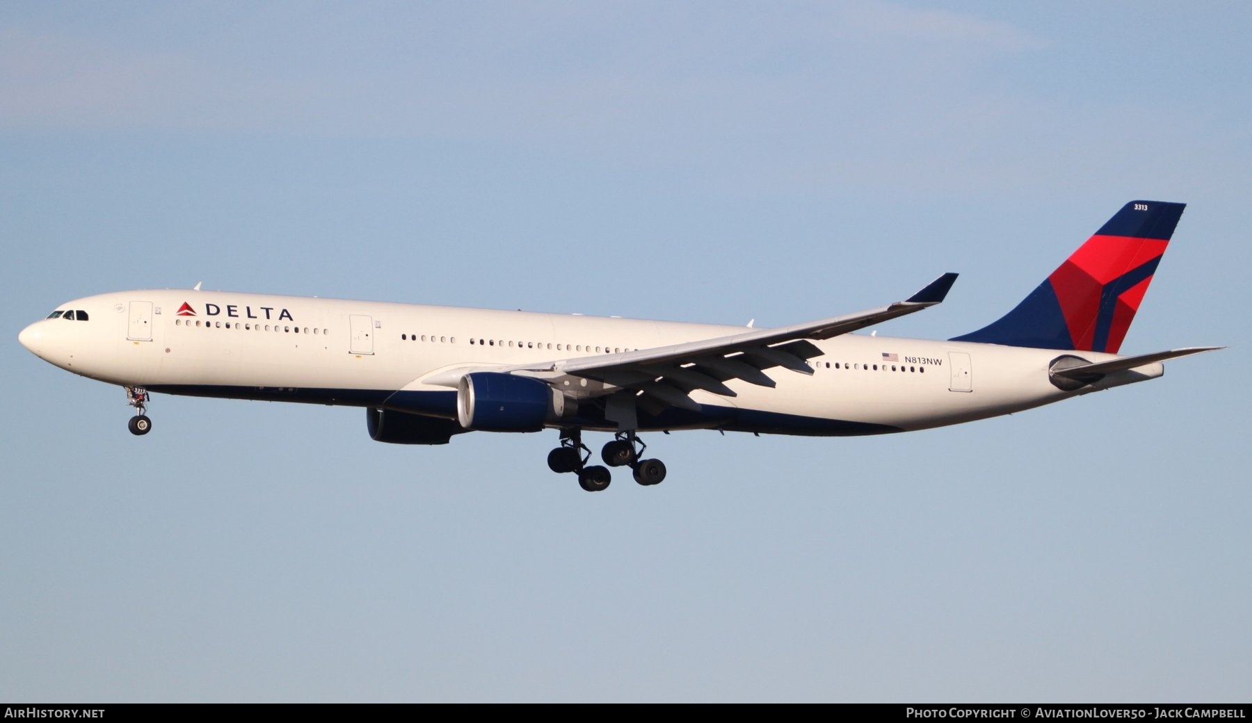 Aircraft Photo of N813NW | Airbus A330-323 | Delta Air Lines | AirHistory.net #680739