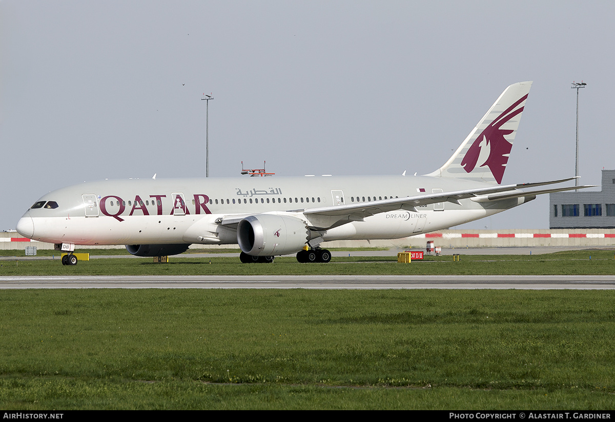 Aircraft Photo of A7-BDB | Boeing 787-8 Dreamliner | Qatar Airways | AirHistory.net #680778
