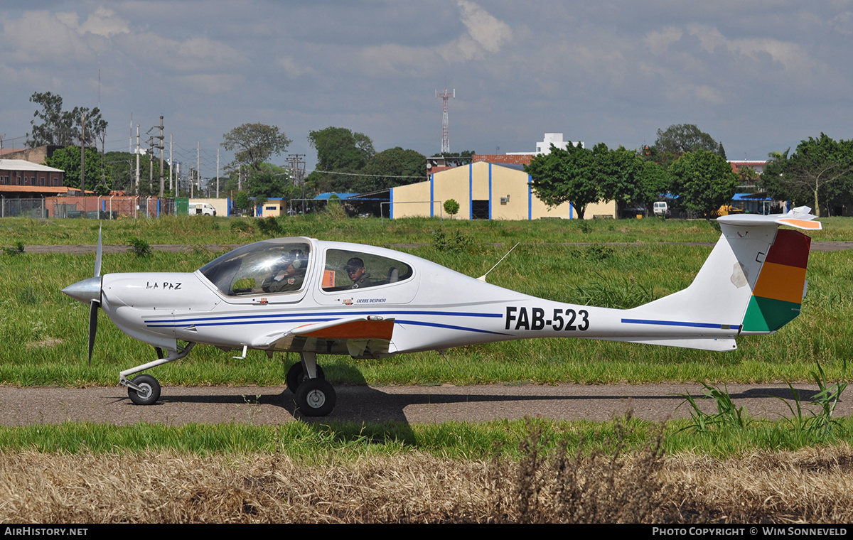 Aircraft Photo of FAB-523 | Diamond DA40 CS Diamond Star | Bolivia - Air Force | AirHistory.net #680798