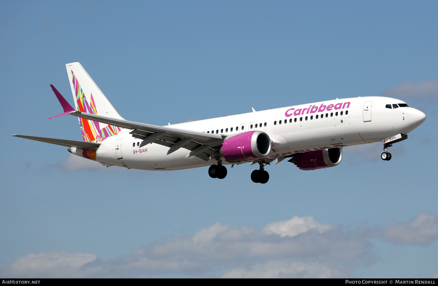 Aircraft Photo of 9Y-BAH | Boeing 737-8 Max 8 | Caribbean Airlines | AirHistory.net #680800