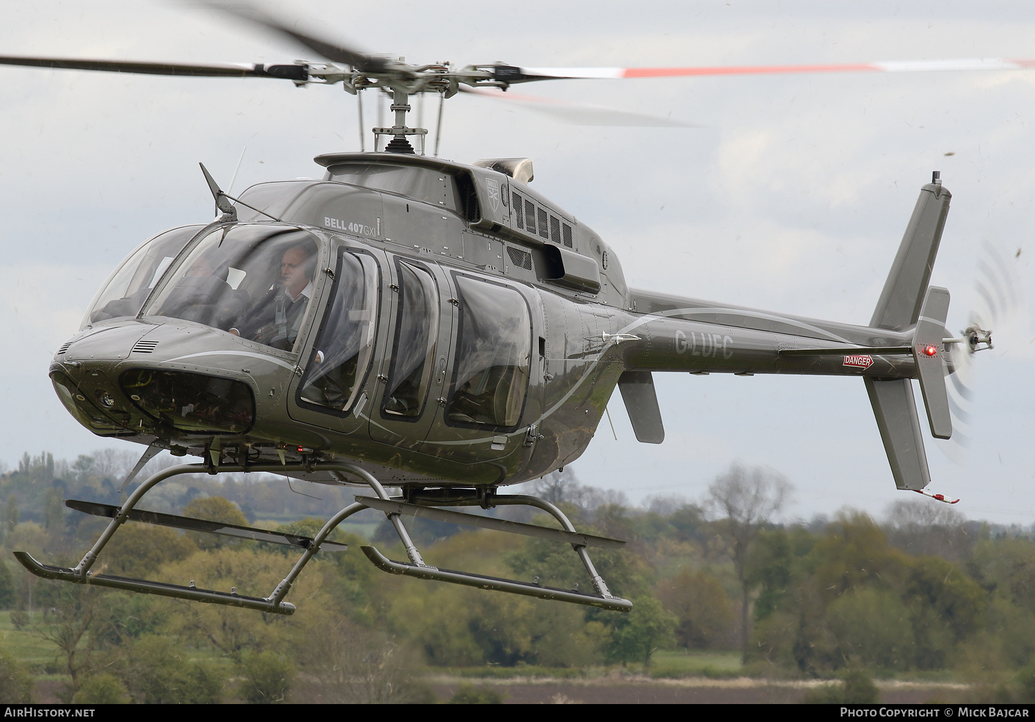Aircraft Photo of G-LUFC | Bell 407GXi | AirHistory.net #680809