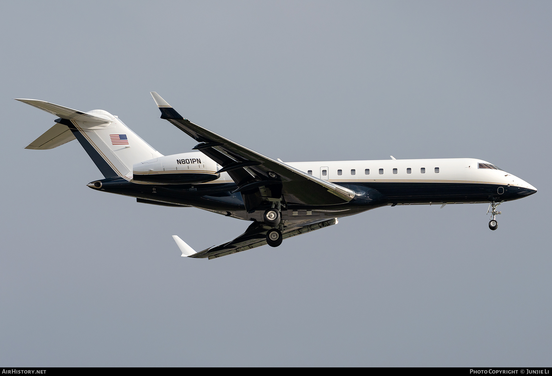 Aircraft Photo of N801PN | Bombardier Global 6000 (BD-700-1A10) | AirHistory.net #680847