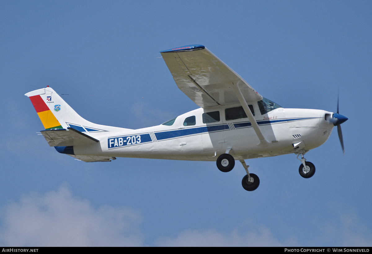Aircraft Photo of FAB-203 | Cessna U206G Stationair 6 | Bolivia - Air Force | AirHistory.net #680864