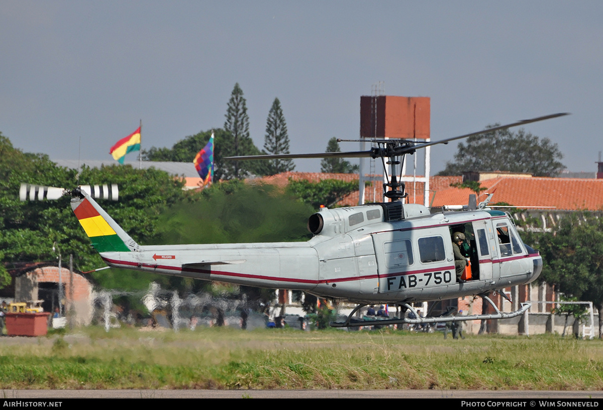 Aircraft Photo of FAB-750 | Bell UH-1H Iroquois | Bolivia - Air Force | AirHistory.net #680865