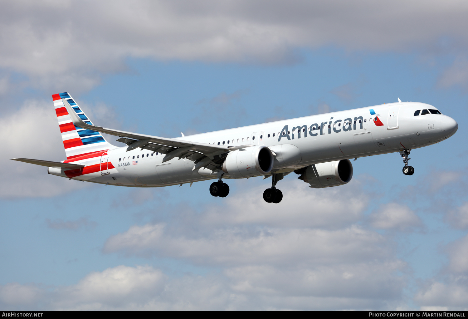 Aircraft Photo of N461AN | Airbus A321-253NX | American Airlines | AirHistory.net #680870