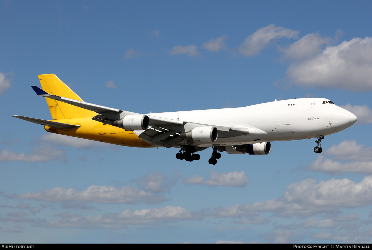 Aircraft Photo of N453PA | Boeing 747-46NF/SCD | Atlas Air | AirHistory.net #680872