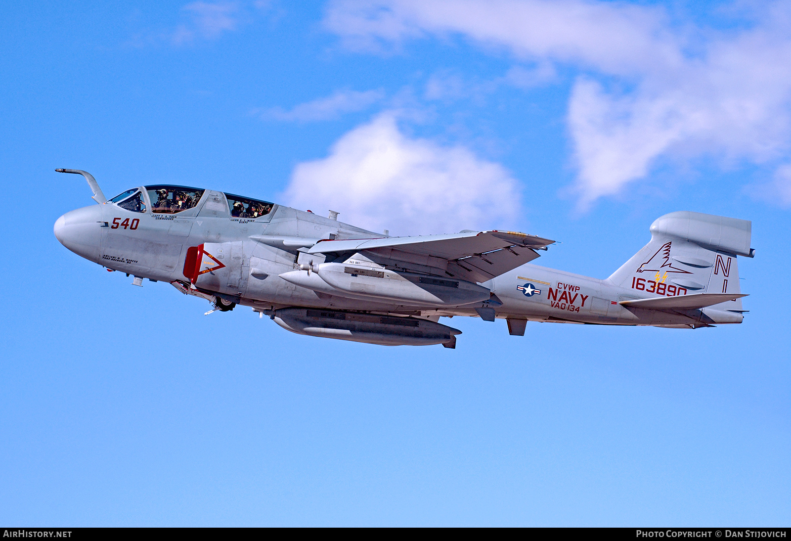 Aircraft Photo of 163890 | Grumman EA-6B Prowler (G-128) | USA - Navy | AirHistory.net #680885