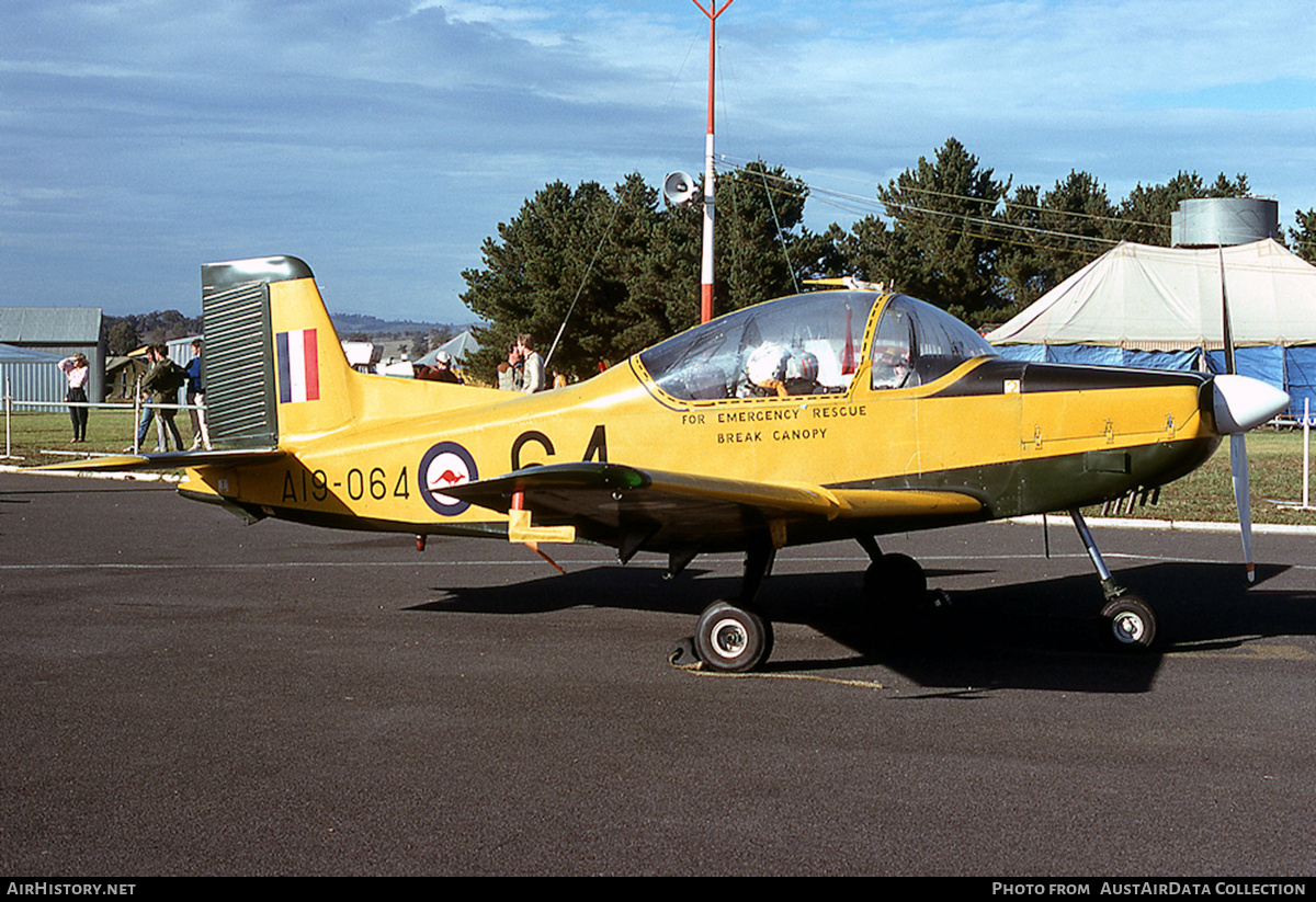 Aircraft Photo of A19-064 | New Zealand CT-4A Airtrainer | Australia - Air Force | AirHistory.net #680892