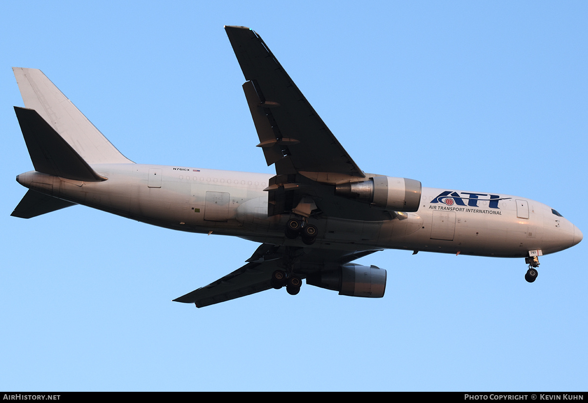 Aircraft Photo of N761CX | Boeing 767-223(BDSF) | ATI - Air Transport International | AirHistory.net #680907