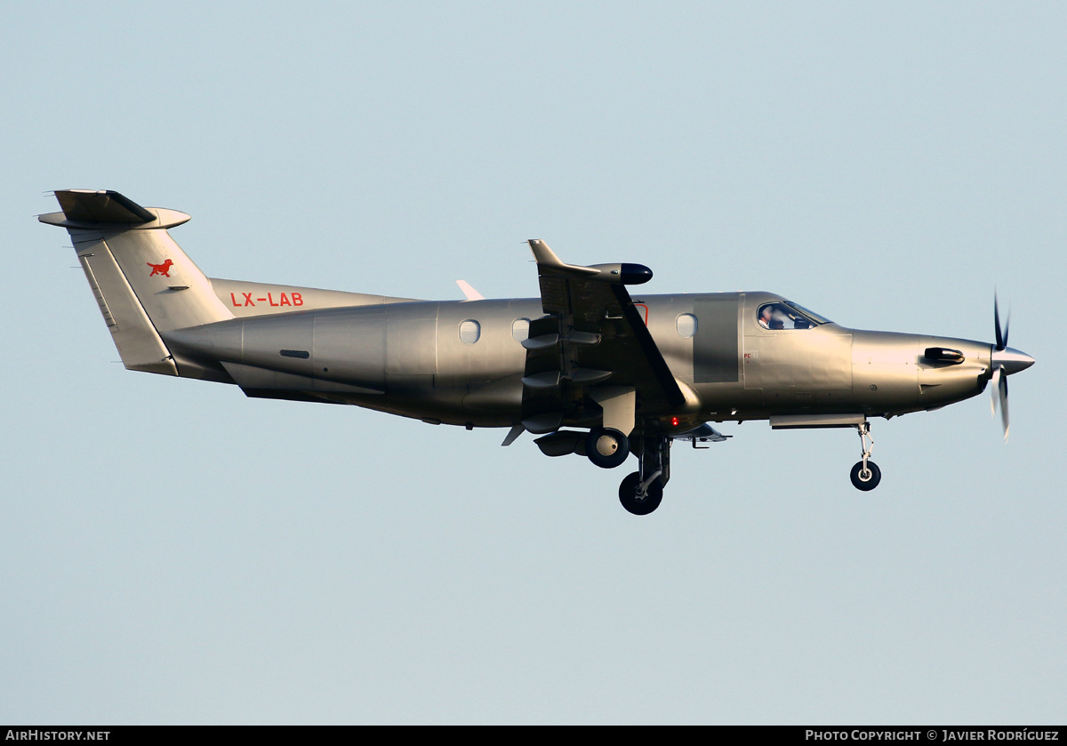 Aircraft Photo of LX-LAB | Pilatus PC-12/45 | AirHistory.net #680930