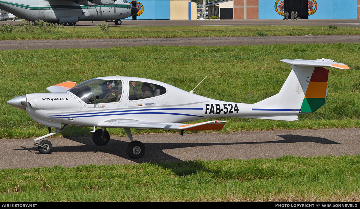 Aircraft Photo of FAB-524 | Diamond DA40 CS Diamond Star | Bolivia - Air Force | AirHistory.net #680950