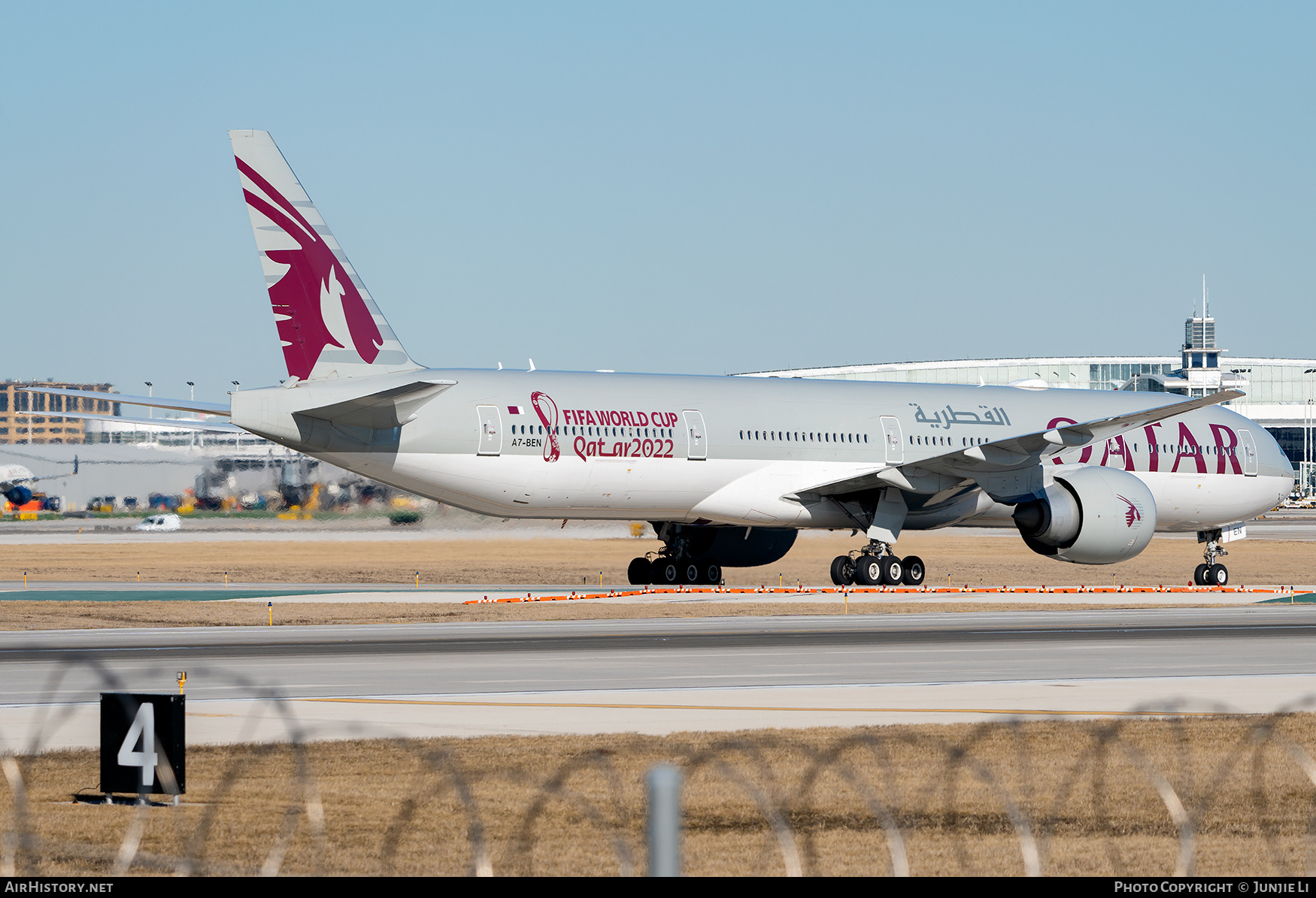 Aircraft Photo of A7-BEN | Boeing 777-300/ER | Qatar Airways | AirHistory.net #680979